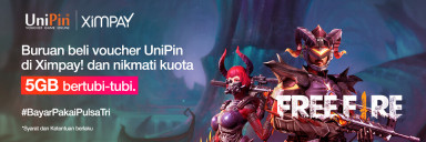 Nikmati kuota 5GB bertubi-tubi